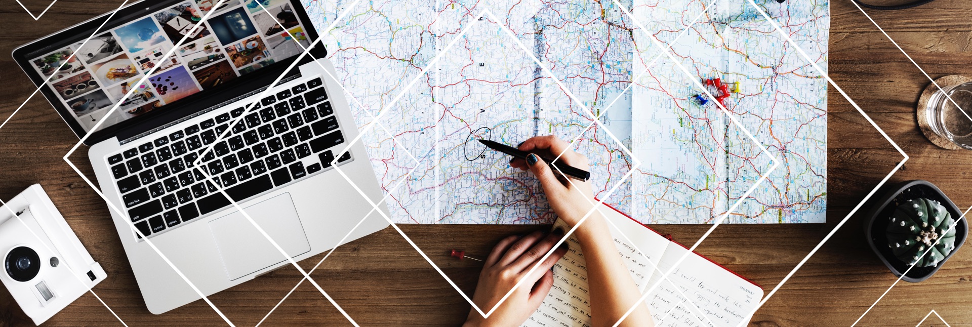 plan a journey on maps